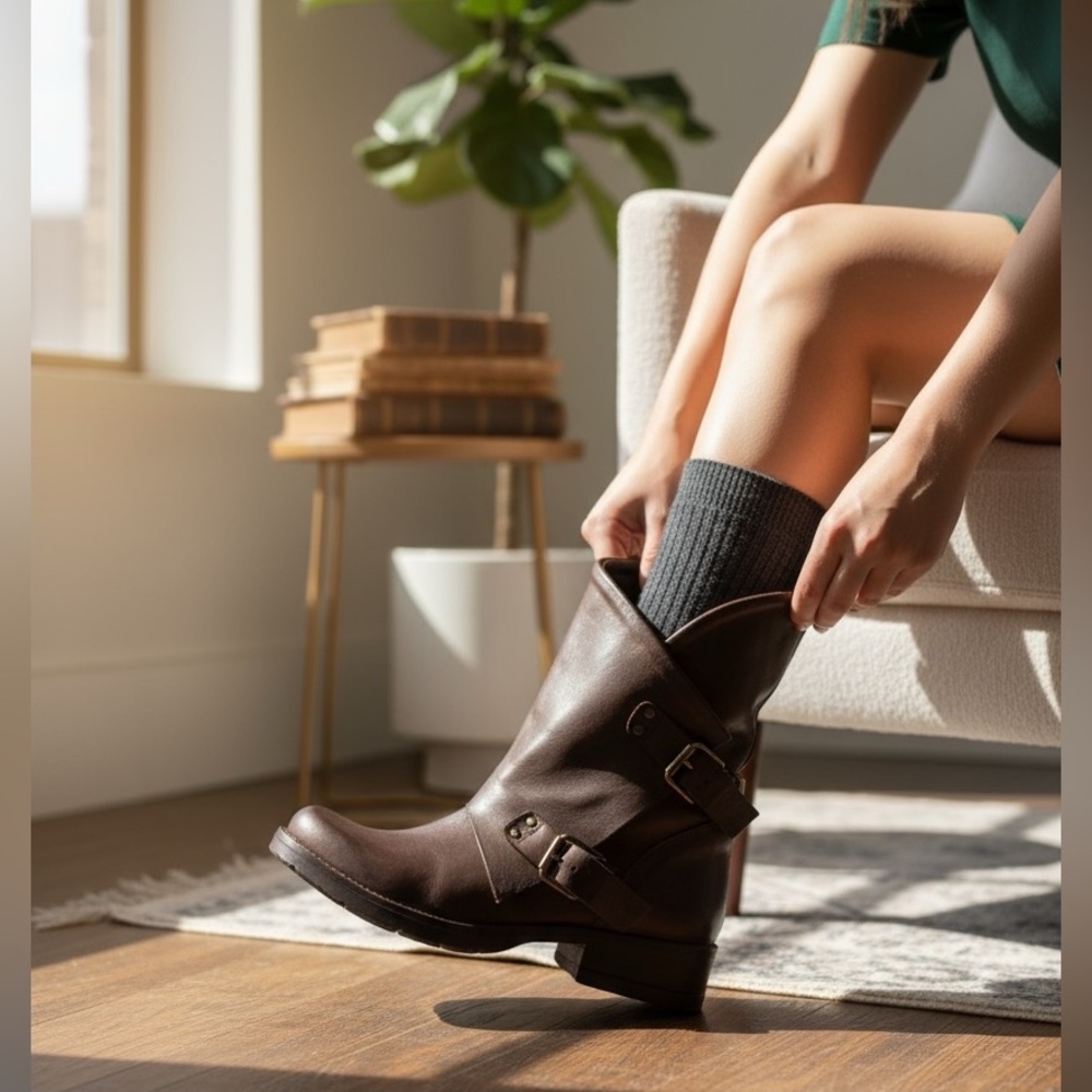 Miami Dark Brown Boots